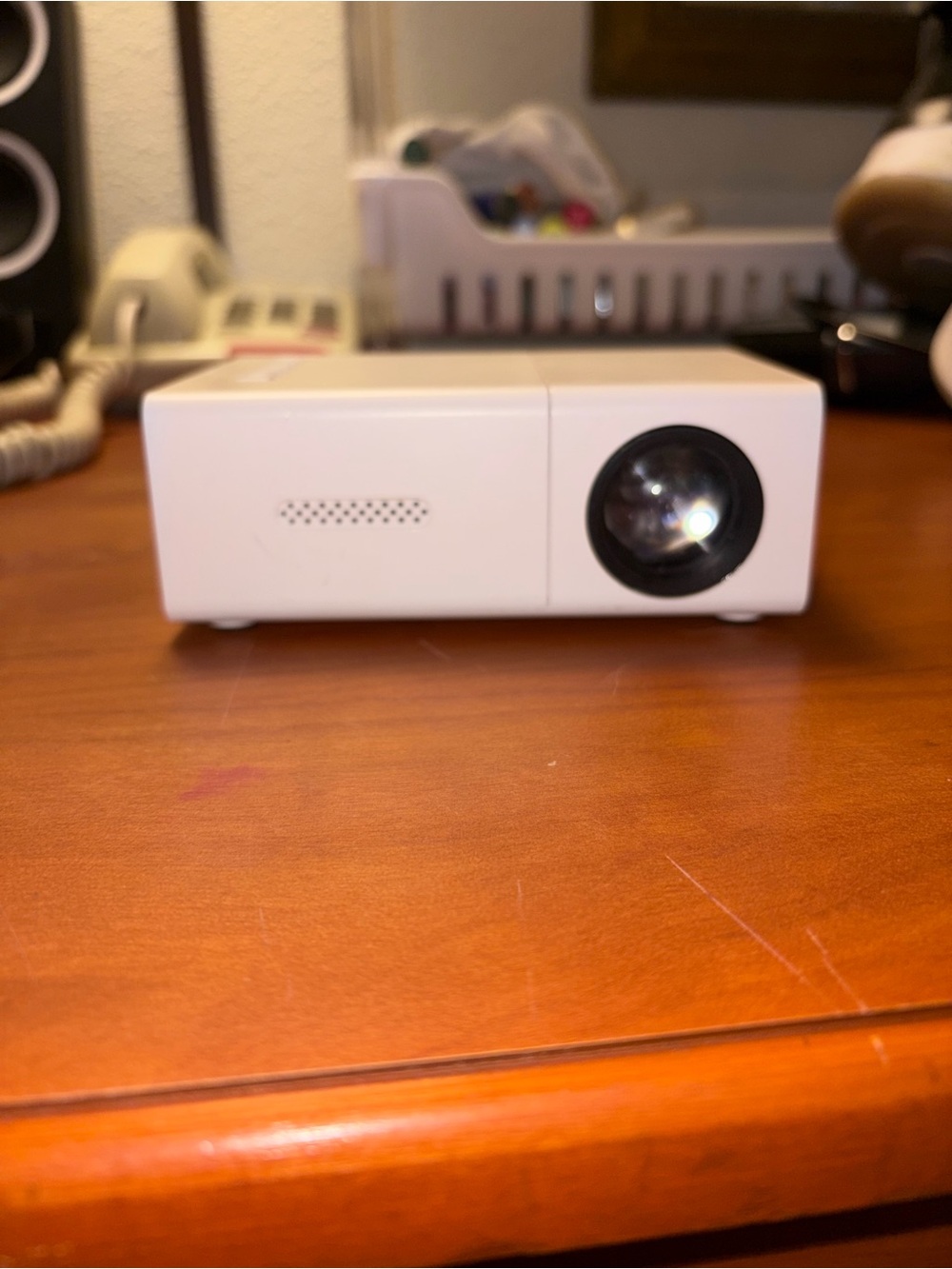 Compact Mini Projector for streaming devices, usb drives, flash drives, etc